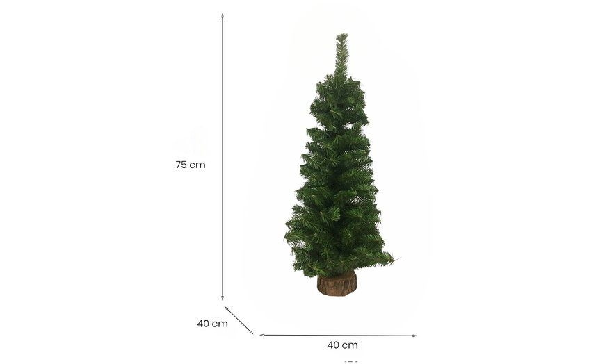 Image 14: Albero di Natale sintetico Made in Italy