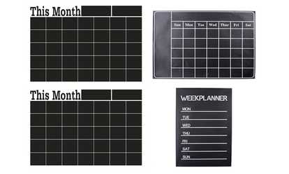 Chalkboard Planner Wall Sticker