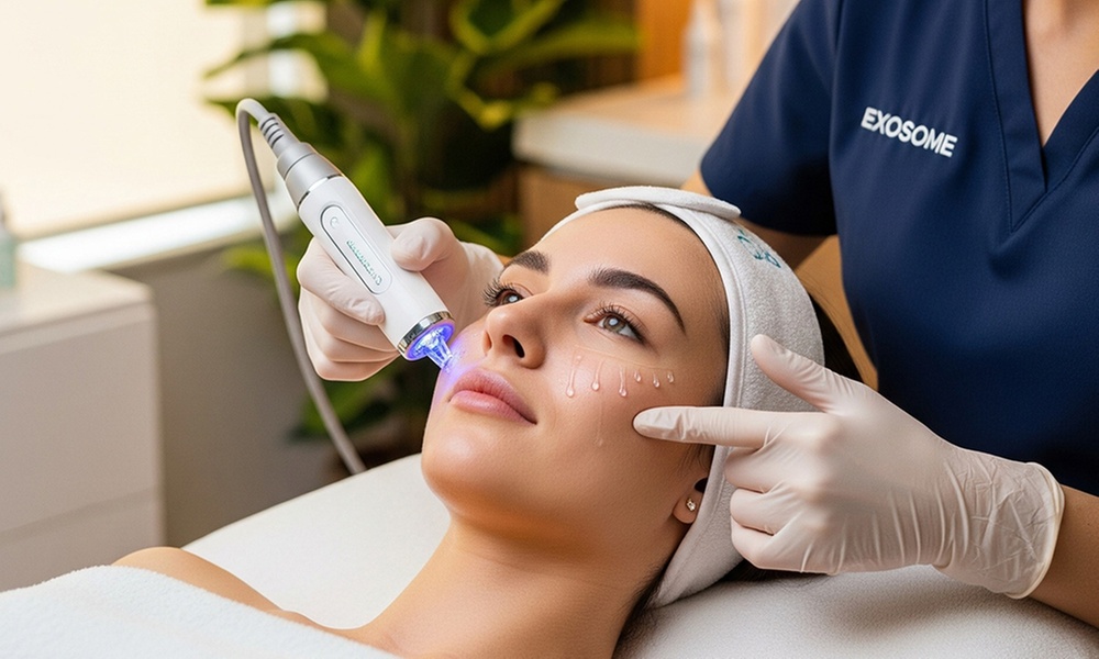 1 sesión de exososomas con Dermapen y opción a tratamiento adicional