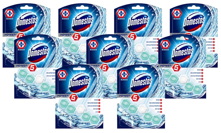 Image 4: 9 or 18 Domestos Power 5 Rim Blocks