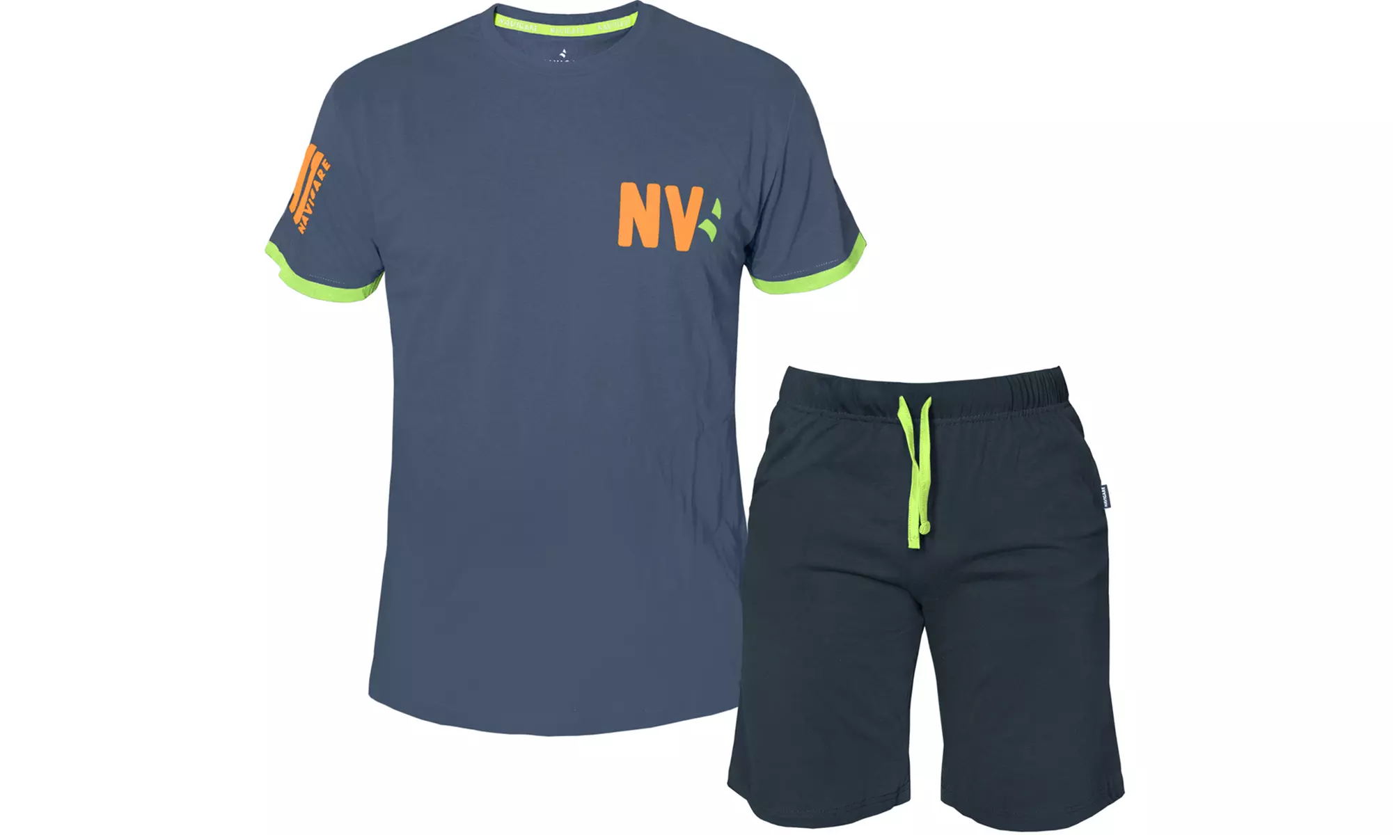 Pigiama completo homewear da uomo Navigare in cotone