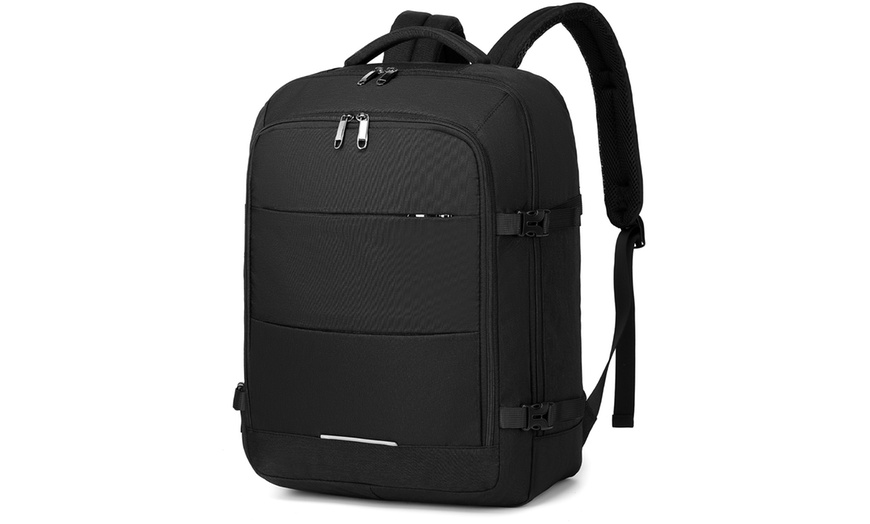 Image 7: Kono 30L Multi Function Cabin Travel Backpack