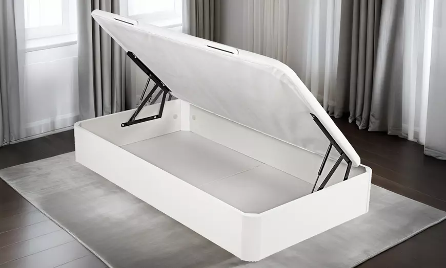 Image 1: Canapé abatible madera apertura lateral en diferentes tamaños con montaje incluido de Royal Sleep 