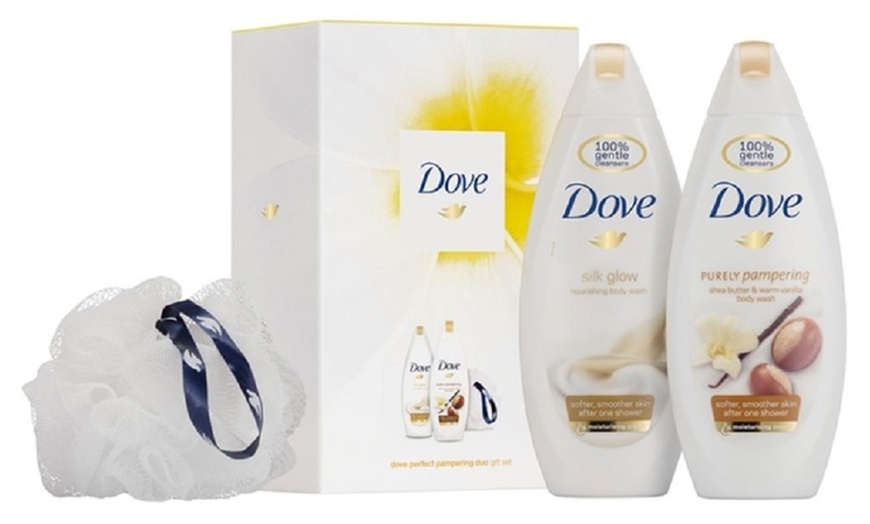 Image 1: Dove Pampering Duo Gift Set