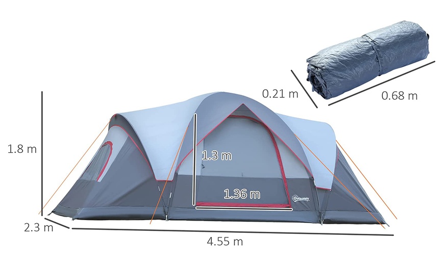 Image 19: Outsunny Camping Tents