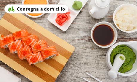 Sushi box da 20, 40 o 60 pezzi misti con Sushami, Roma (sconto fino a 45%). Consegna a domicilio