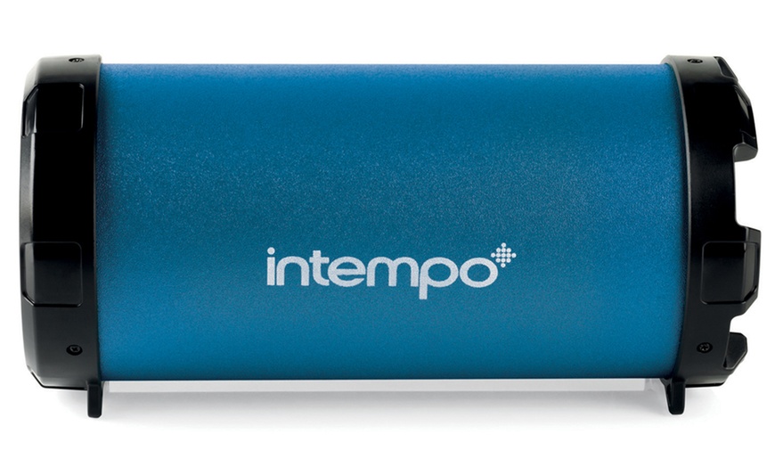 Image 2: Intempo Rechargeable Tube Speaker