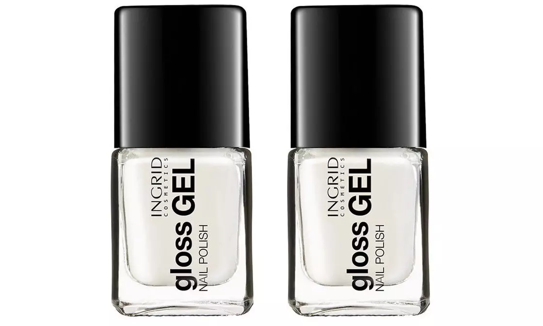 2 flacons de vernis brillant Ingrid Cosmetics