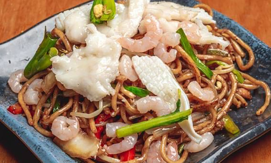 Image 6: All-You-Can-Eat (AYCE) Dumplings with Rice, Noodles, & Soup