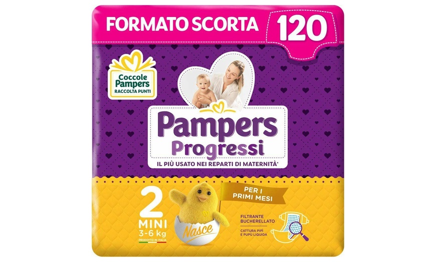 Image 5: Fino a 168 pannolini Pampers Progressi