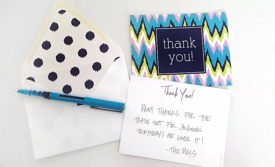 Custom Stationery Set from May Designs (Up to 46% Off). Three Sets Available. Free Shipping. - Second Medium