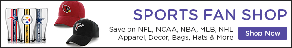 Shop Sports Fan Gear Now