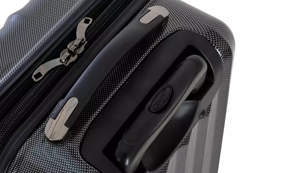 Olympia USA Titan 3-Piece Expandable Spinner Luggage Set - Second Medium