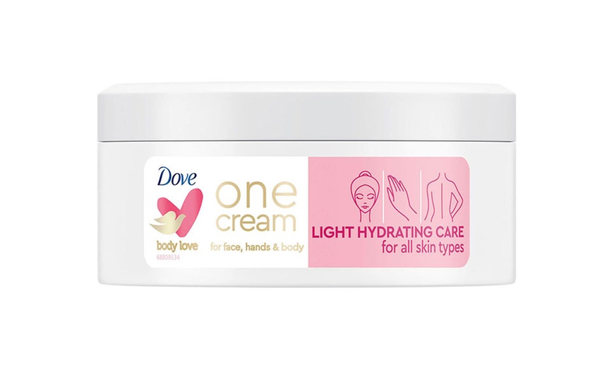 Image 8: Dove 48-Hour Nourishing or Hydrating Care One Cream for Dry Skin 250ml