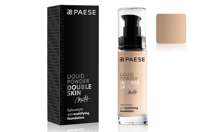 Image 2: 1 o 2 fondotinta Liquid Powder Double Skin Matt di Paese