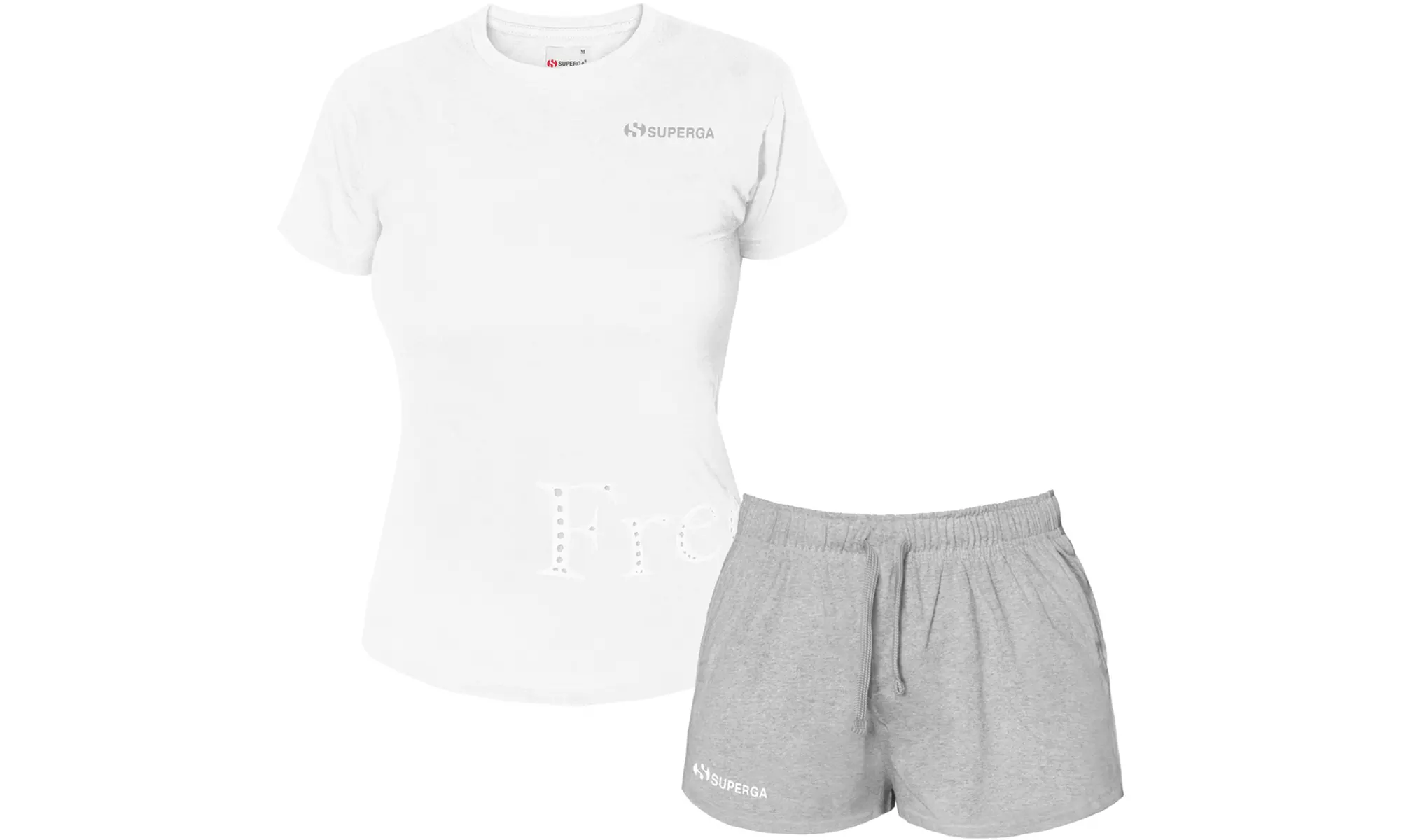 Completo corto Superga donna in cotone