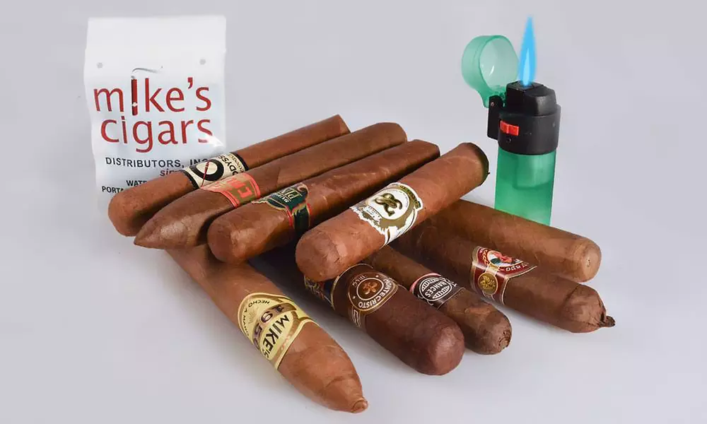 Mike's Cigars Holiday Cigars and Accessories Bundle (9-, 11-, 12-, or 13-Piece) - Second Medium