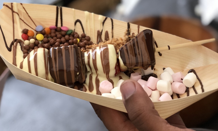 Image 1: Chocolate-Covered Fruit Skewers