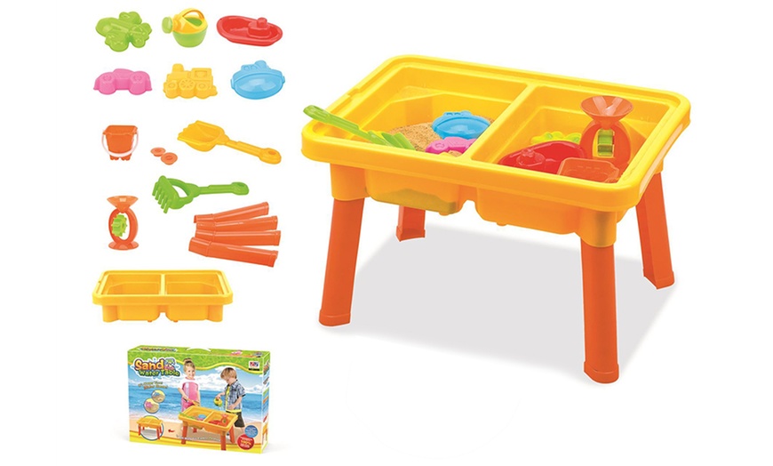 Image 3: Sand and Water Play Table Sets