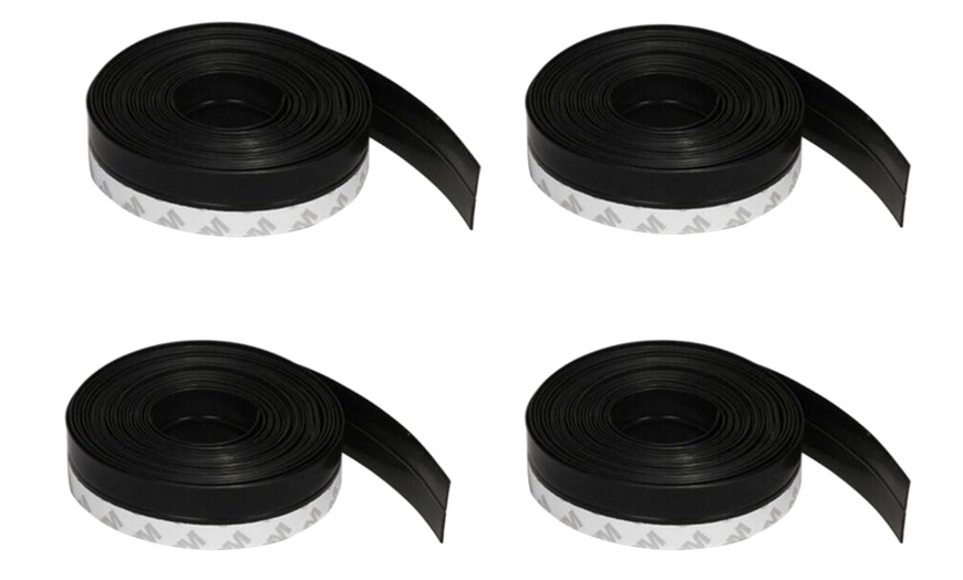 Image 19: One, Two or Four Rolls of Self-Adhesive Silicone Draft Strips