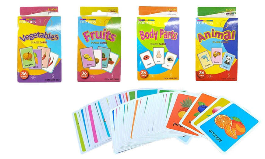 Image 3: Lot de 36 cartes flash pour enfants