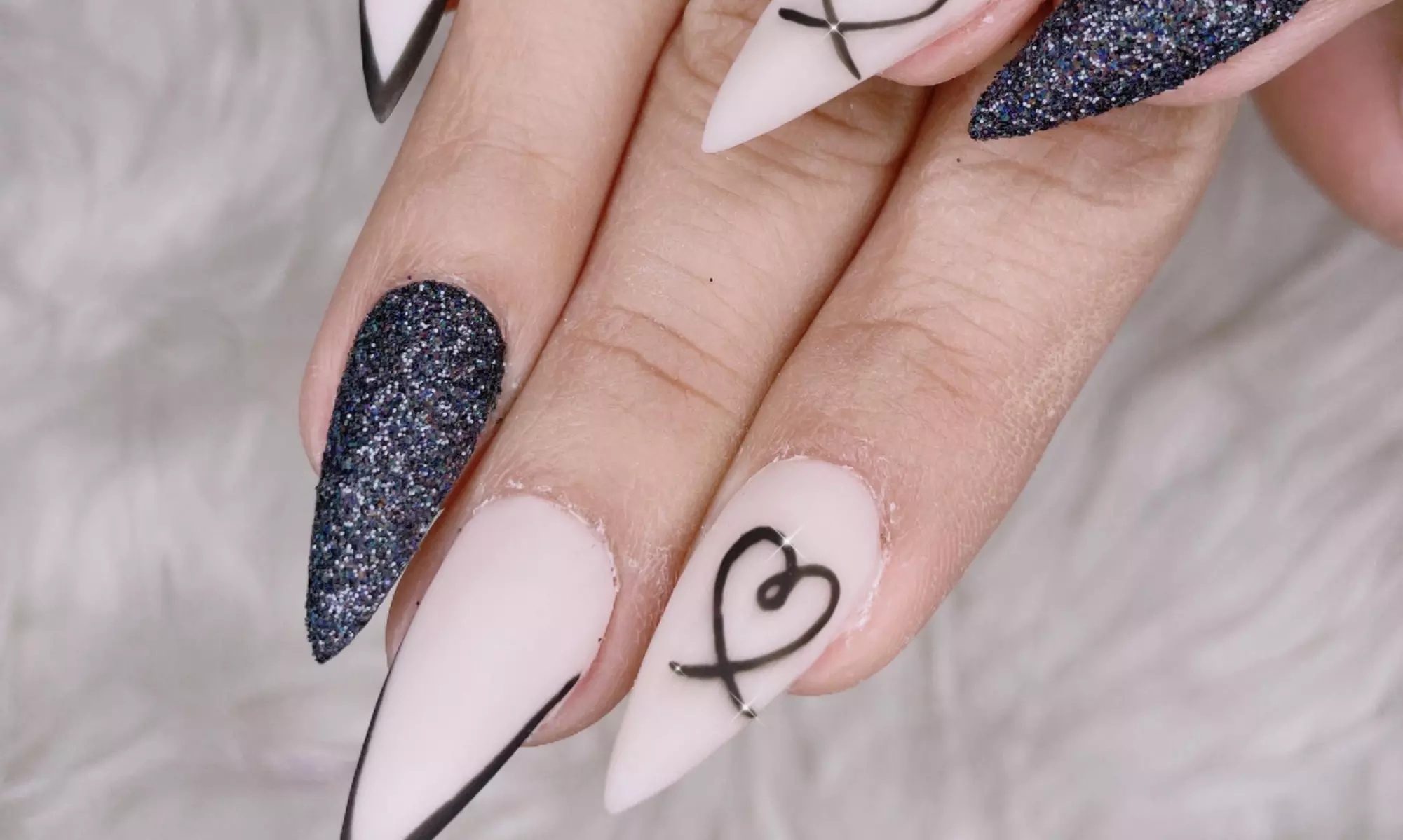 Up to 22% Off on Salon-Shellac/No-Chip Mani-Pedi at Nail Boss Design - Primary Image