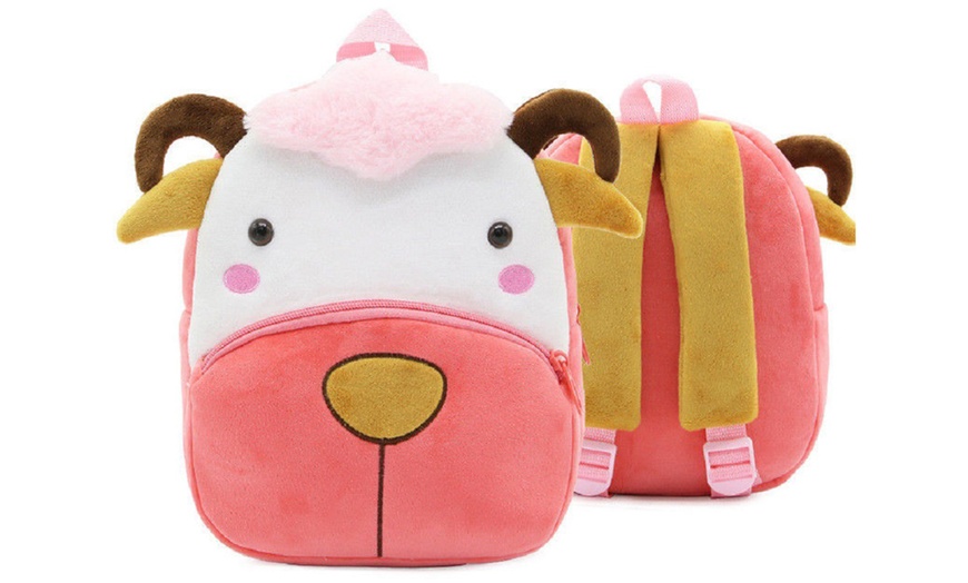 Image 23: Kids' Cartoon Animal Backpack