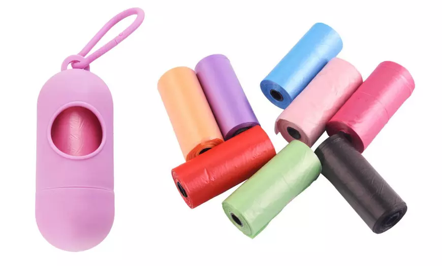Image 13: Vuilniszakjes met dispenser