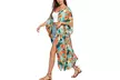 Leo Rosi Women's Long Kimono Cardigan. Plus Sizes Available. - Second Medium