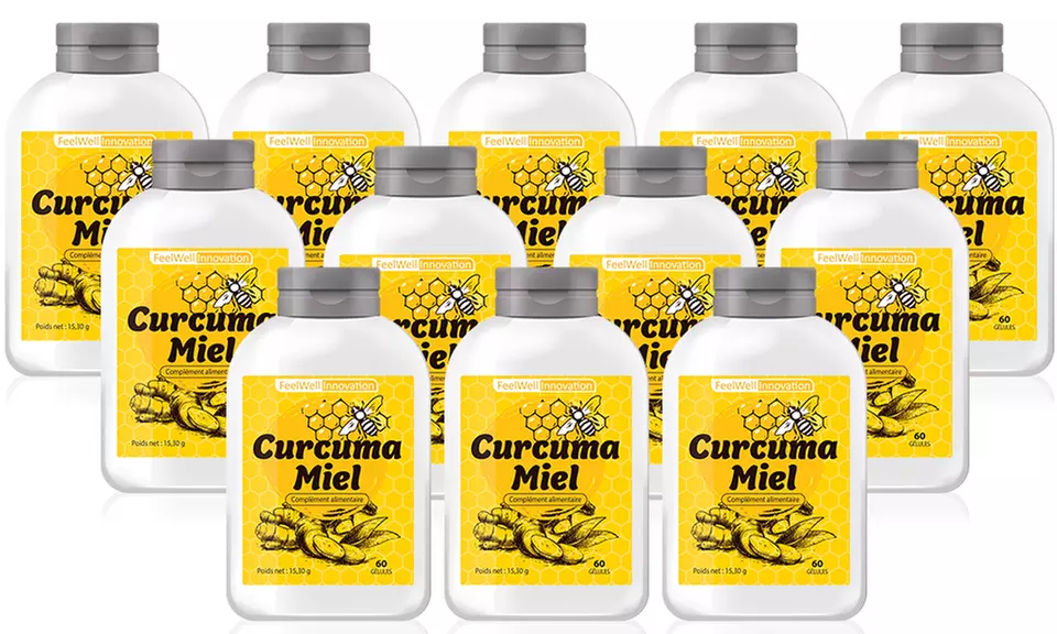 Cure anti-âge curcuma et miel, renforcement du système immunitaire - Second Medium
