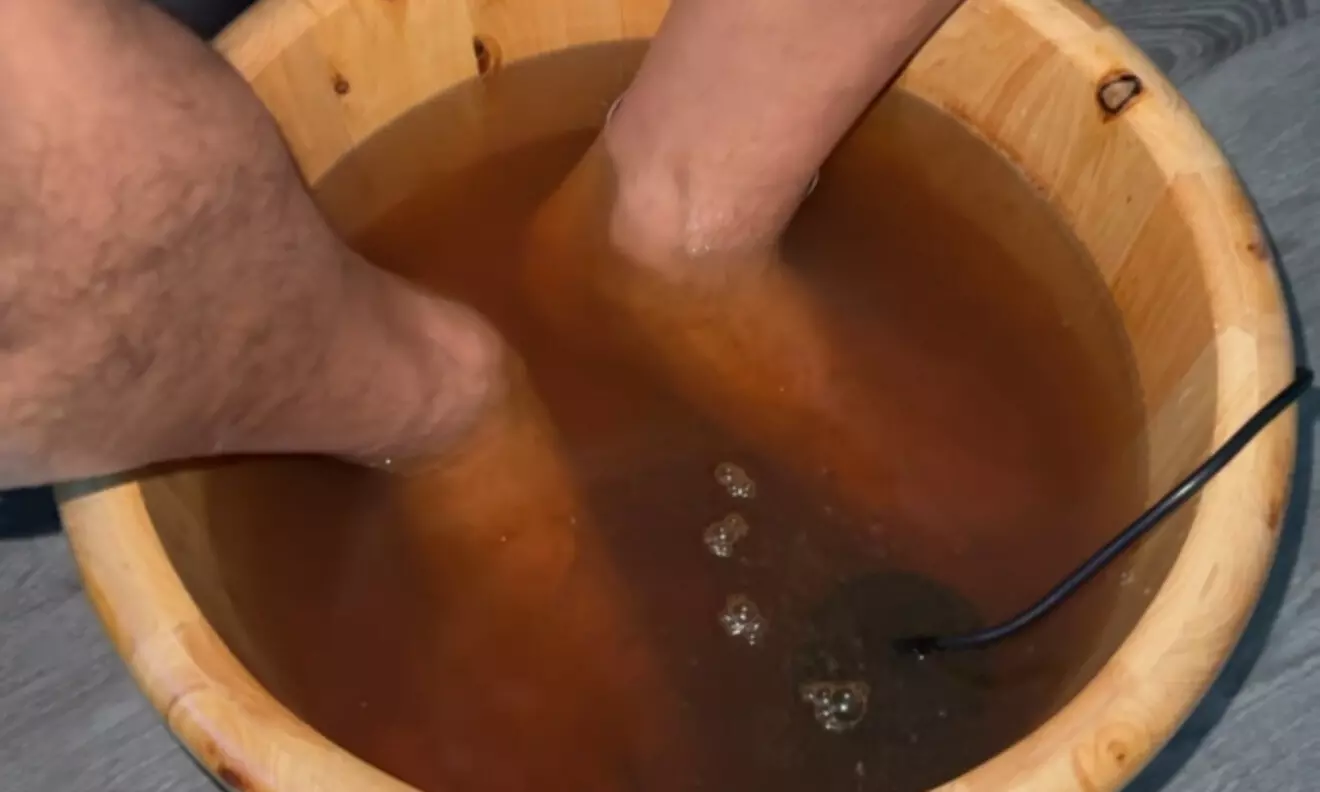 Recharge with One, Two, or Three Ionic Detox Foot Baths