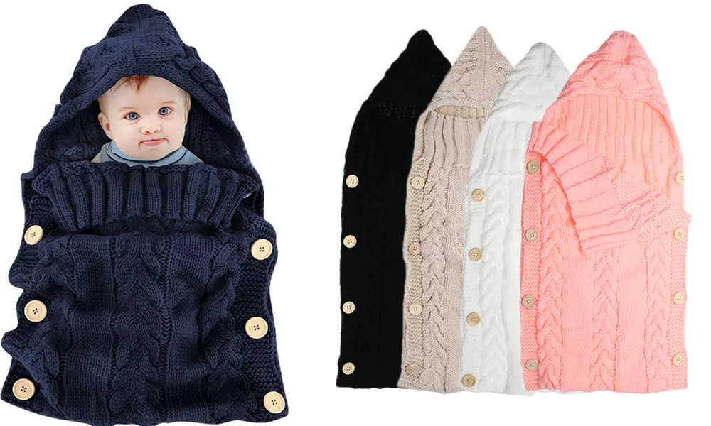 Baby-Pucksack mit Kapuze in der Farbe nach Wahl - Primary Image