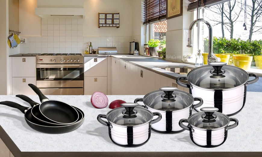 Image 2: Bergner Cookware Set