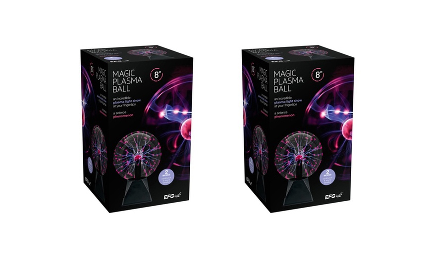 Image 4: 8'' Magic Plasma Ball