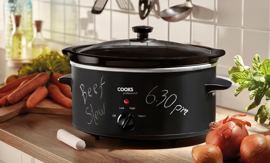 Image 1: Cooks Professional Slow Cooker