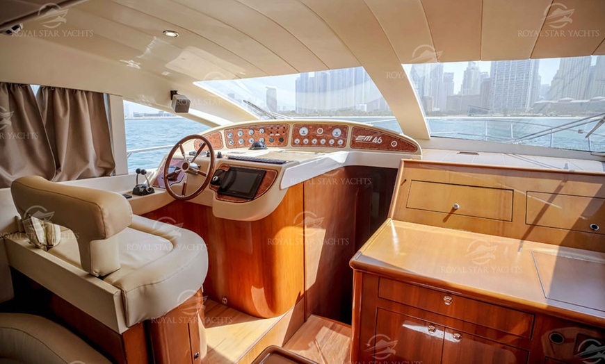 Image 6: Sail Through Dubai on a Cruise on a 48 ft. Yacht or 50 ft. Yacht