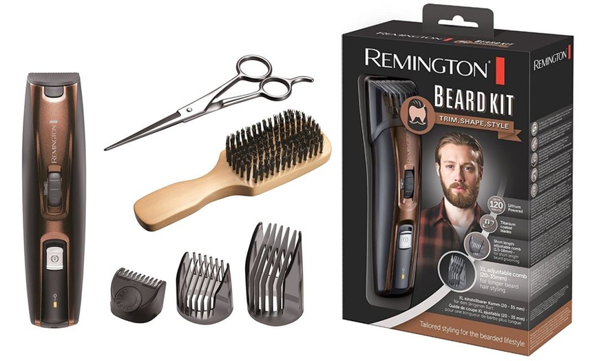 Image 1: Remingtion Beard Trimmer Kit