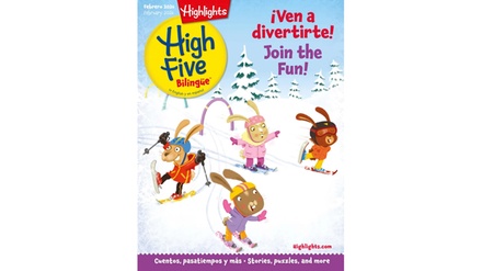 One-Year Subscription to Highlights High Five Bilingue - Blue Dolphin Magazines