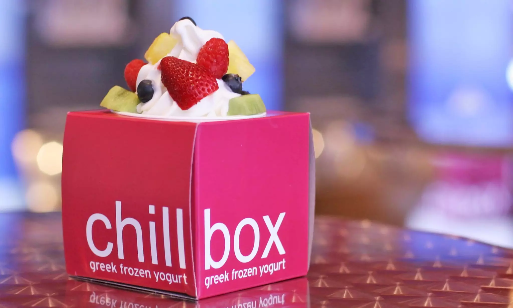 Fashion chill box ice cream