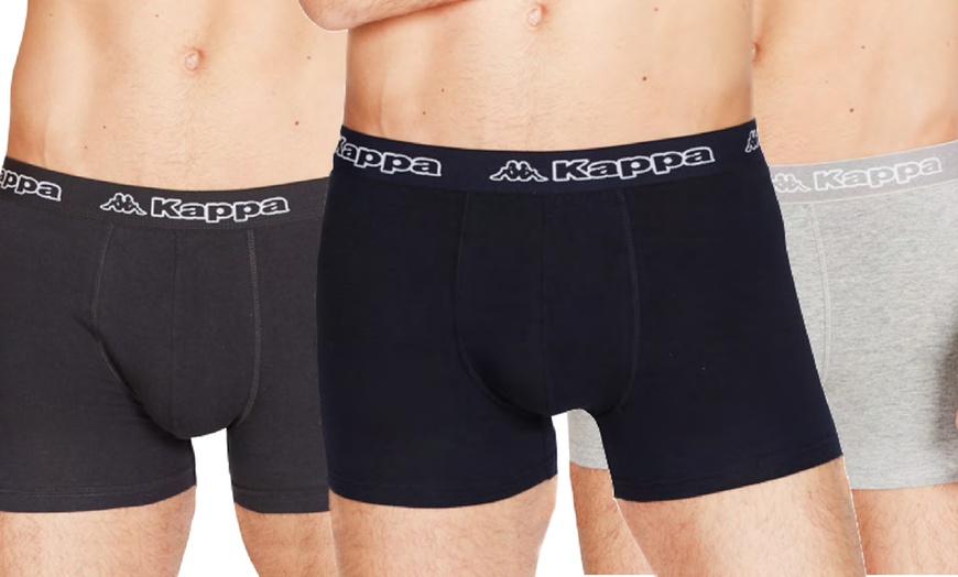 Image 6: Three-Pack of Men's Kappa Boxers