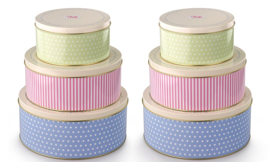 Image 2: Tala Retro Design Round Cake Tins