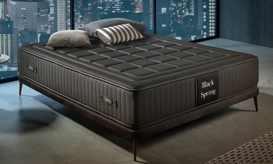 Image 1: Colchón King Spring Black de muelles ensacados