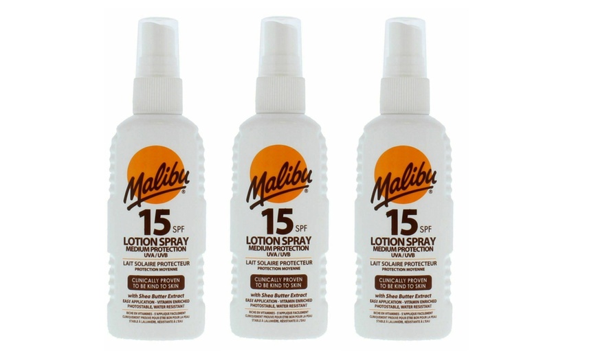 Image 3: Malibu Lotion Spray Three-Pack