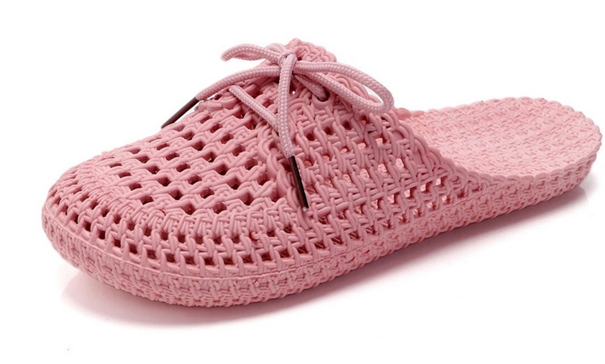 Image 3: Women's Bow Slippers