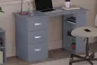 Modern 3-Drawer 3-Shelf Computer Desk - Home Office Organisation - Image 2