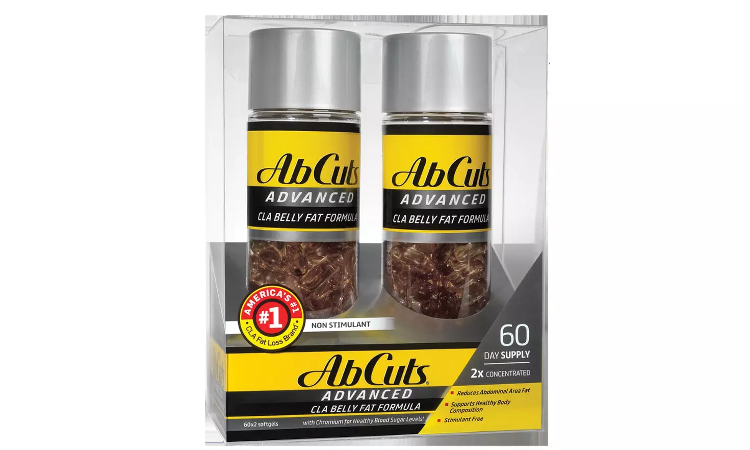 Ab Cuts Advanced CLA Weight-Loss Supplement (60-Day Supply) - Primary Image
