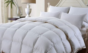 300GSM Goose Feather Quilt & Two Pillows