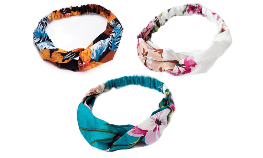 Image 9: Headband Three-Pack