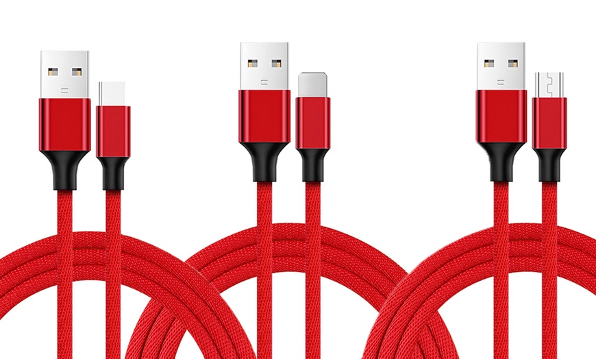 Image 14: USB Charge Cable for Type-C, Android or Apple Devices