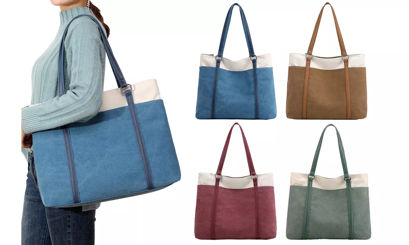 Women's Canvas design Work Tote Bag - Primary Image